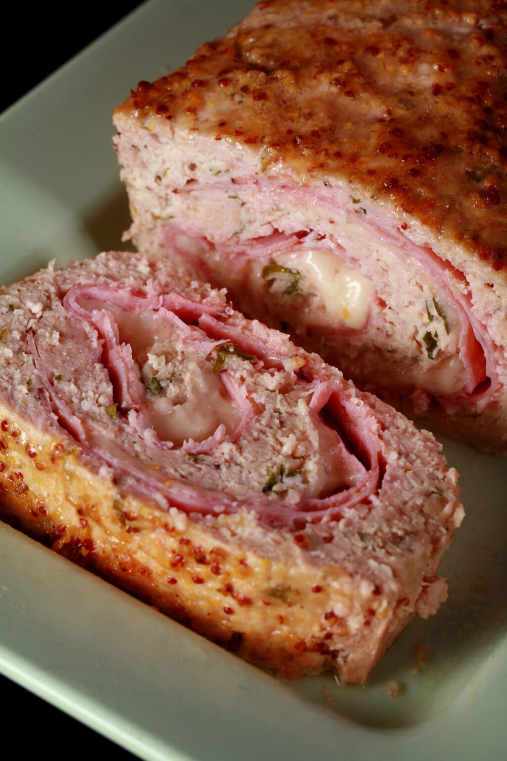 Chicken Cordon Bleu Meatloaf Low Carb Hoser