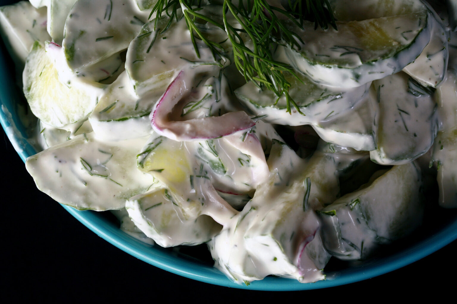 Low Carb Creamy Cucumber Salad Low Carb Hoser