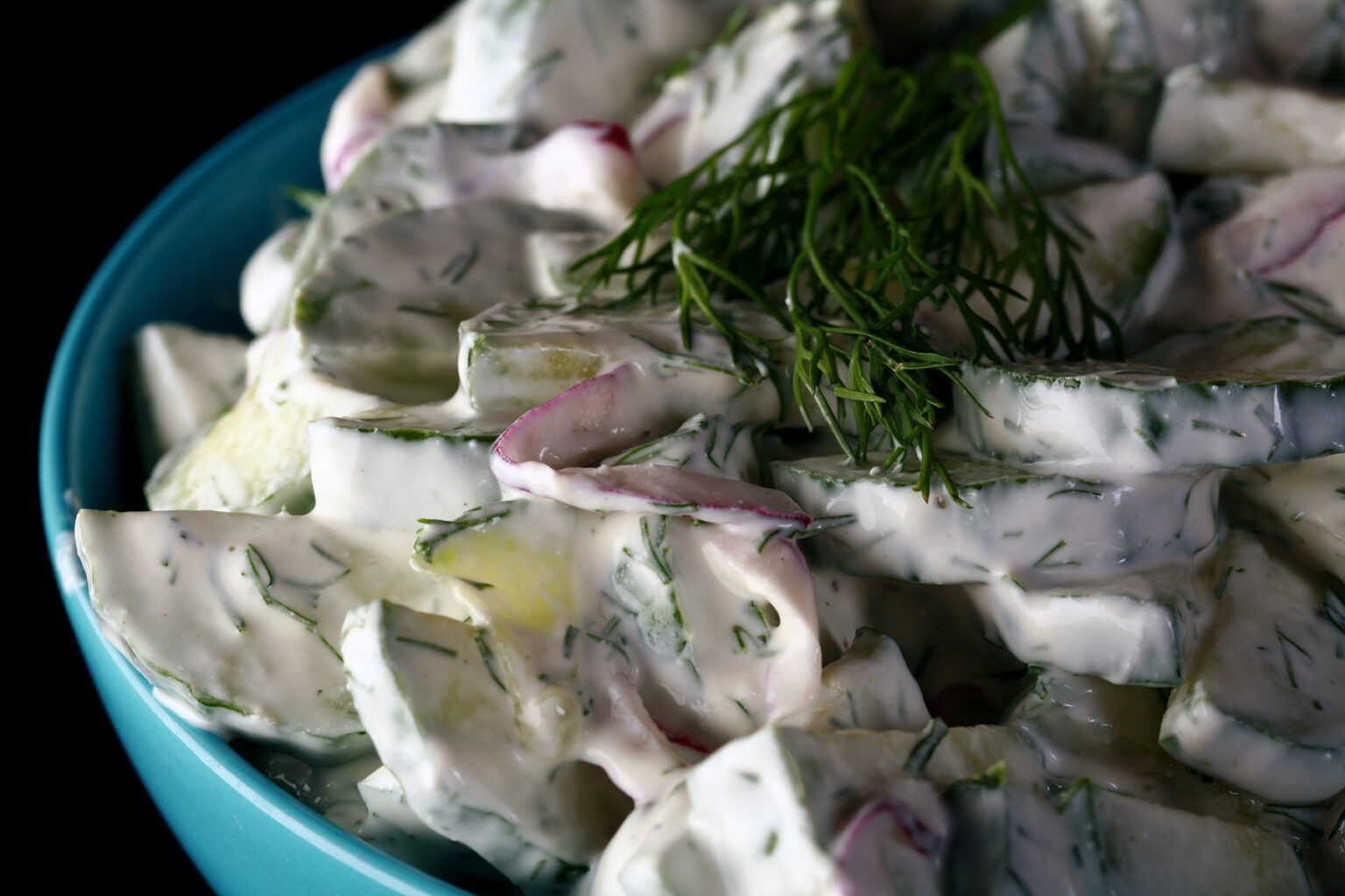 Low Carb Creamy Cucumber Salad Low Carb Hoser