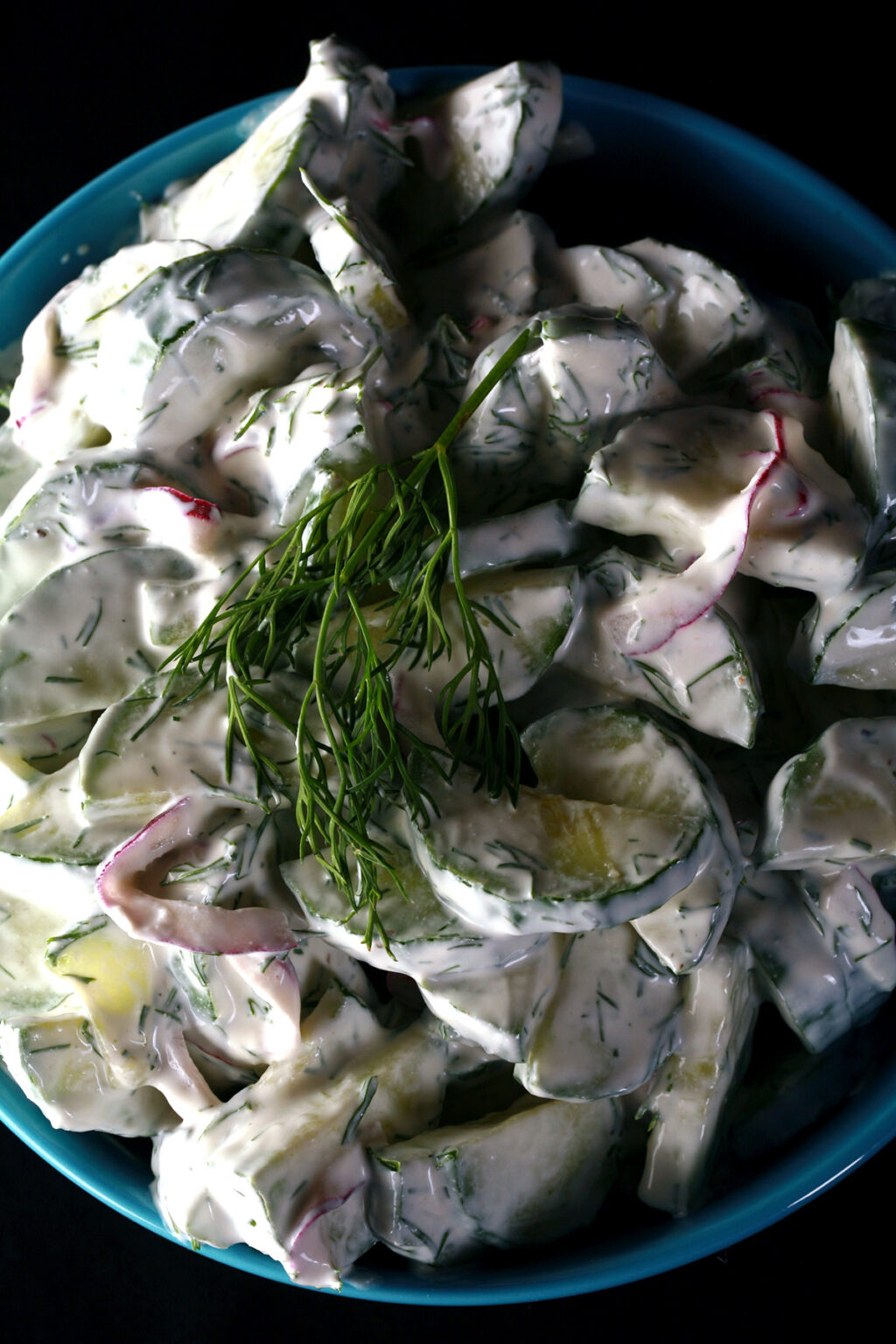 Low Carb Creamy Cucumber Salad Low Carb Hoser