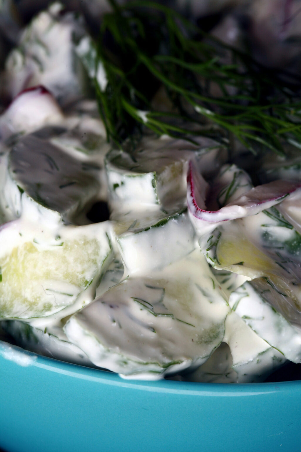 Low Carb Creamy Cucumber Salad Low Carb Hoser