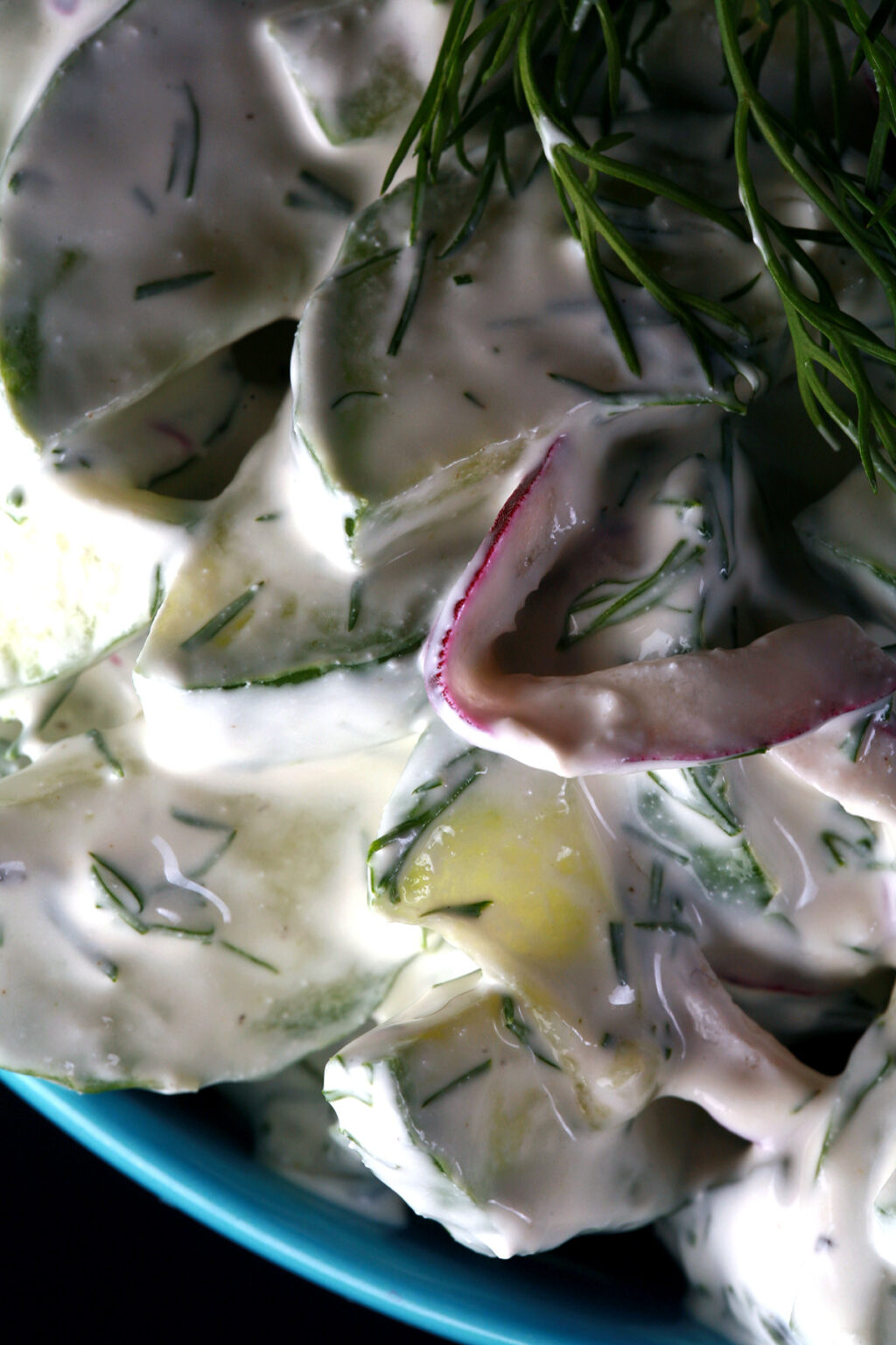 Low Carb Creamy Cucumber Salad Low Carb Hoser