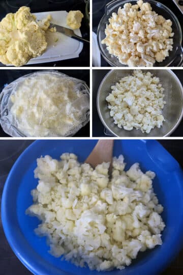 Cauliflower Potato Salad Recipe [Keto Mock Potato Salad] - Low Carb Hoser