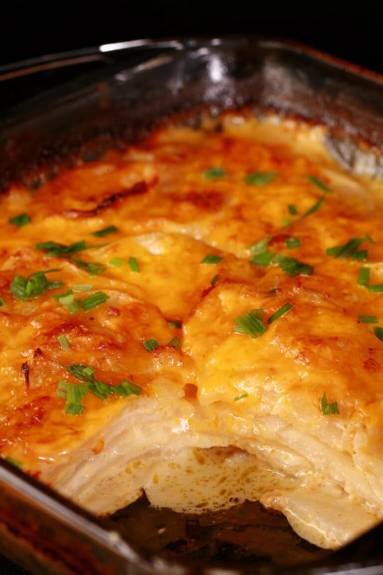 Keto Scalloped Potatoes [Scalloped Turnips] Low Carb Hoser