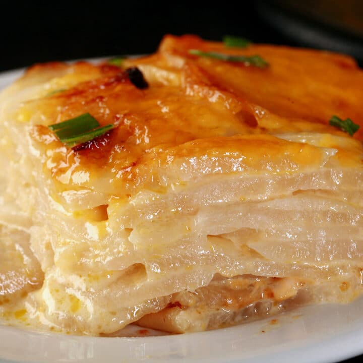 Keto Scalloped Potatoes [Scalloped Turnips] Low Carb Hoser