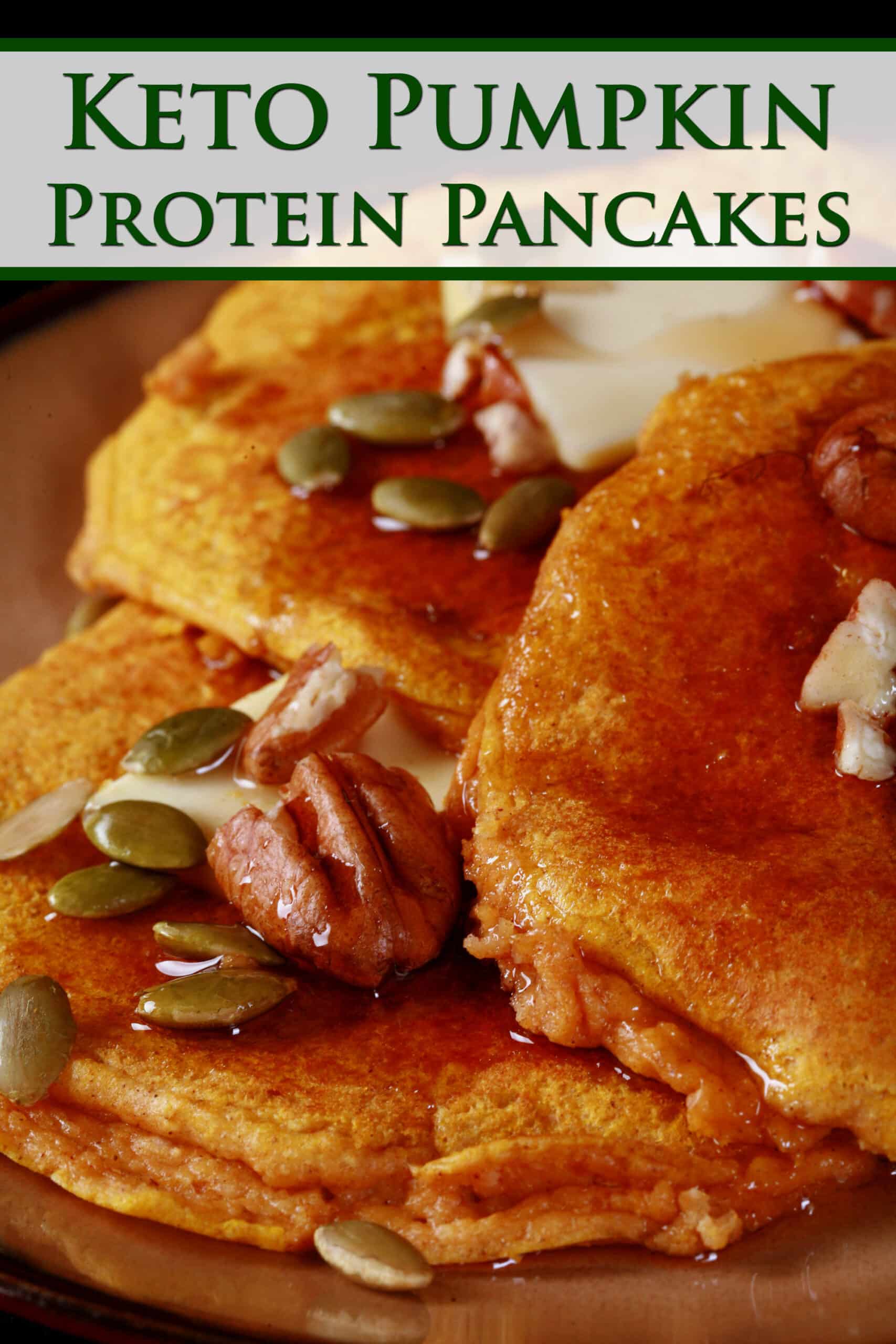 Pumpkin Protein Pancakes (High Protein Recipe, 33g) 