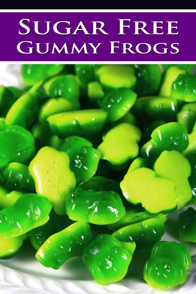 Sugar Free Gummy Frogs Recipe [High Protein Frog Gummies] Low Carb Hoser