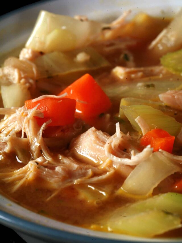 Easy Chicken and Cabbage Soup