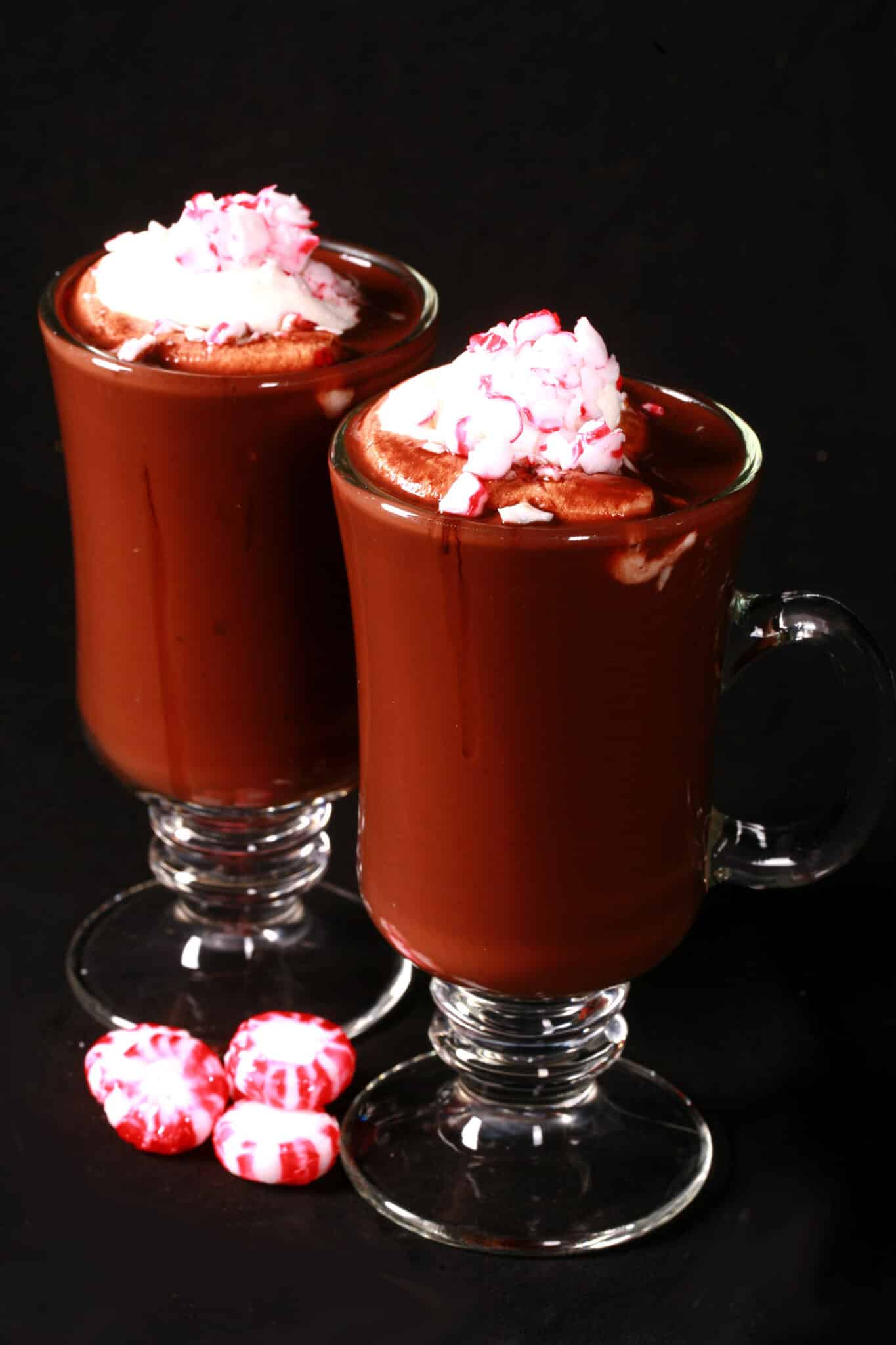 Sugar Free Peppermint Hot Chocolate Recipe - Low Carb Hoser